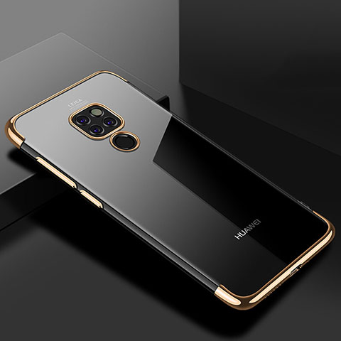 Funda Silicona Ultrafina Carcasa Transparente U01 para Huawei Mate 20 Oro