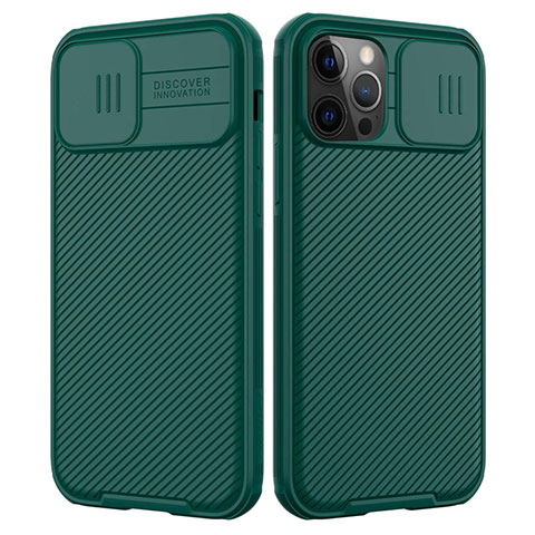 Funda Silicona Ultrafina Goma 360 Grados Carcasa C01 para Apple iPhone 12 Pro Verde