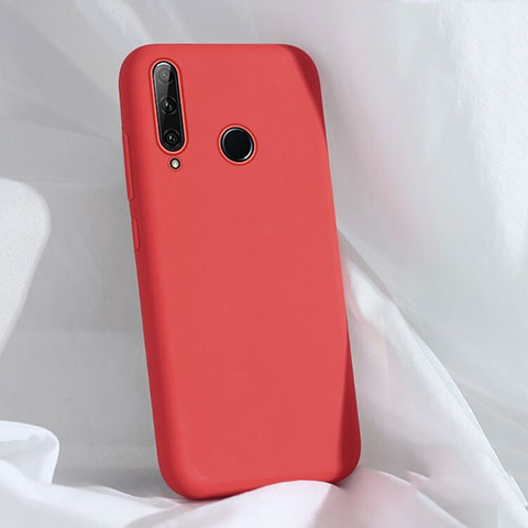 Funda Silicona Ultrafina Goma 360 Grados Carcasa C01 para Huawei Honor 20 Lite Rojo