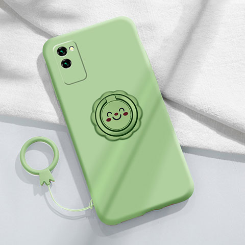 Funda Silicona Ultrafina Goma 360 Grados Carcasa C01 para Huawei Honor Play4 Pro 5G Menta Verde