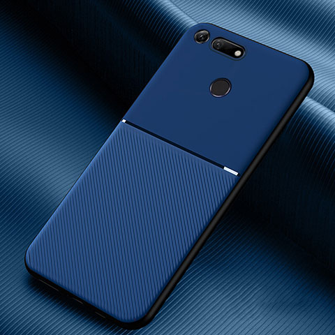Funda Silicona Ultrafina Goma 360 Grados Carcasa C01 para Huawei Honor V20 Azul