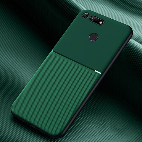 Funda Silicona Ultrafina Goma 360 Grados Carcasa C01 para Huawei Honor V20 Verde