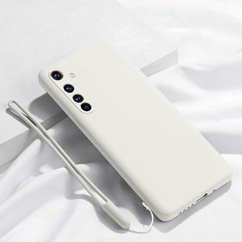 Funda Silicona Ultrafina Goma 360 Grados Carcasa C01 para Realme X50 Pro 5G Blanco