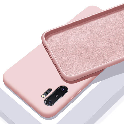 Funda Silicona Ultrafina Goma 360 Grados Carcasa C01 para Samsung Galaxy Note 10 Plus Rosa