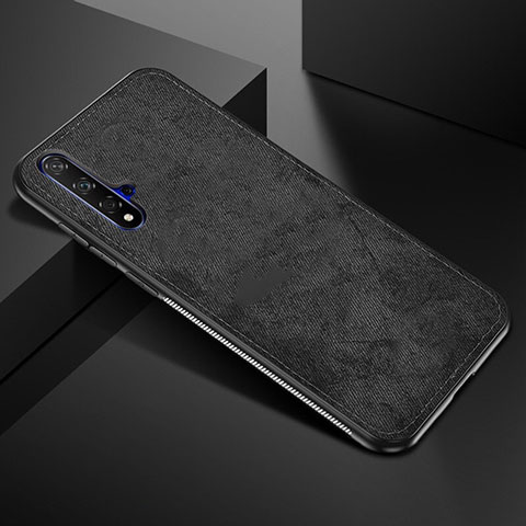 Funda Silicona Ultrafina Goma 360 Grados Carcasa C02 para Huawei Honor 20S Negro