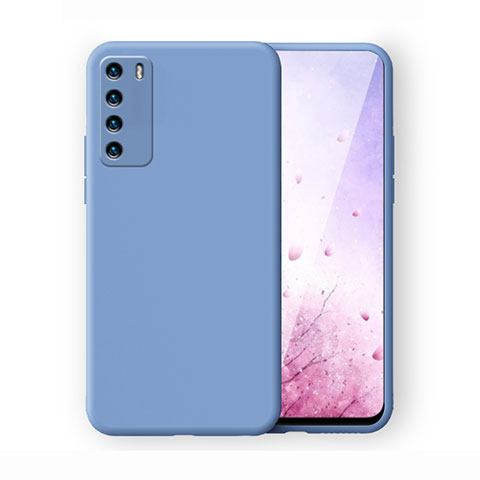 Funda Silicona Ultrafina Goma 360 Grados Carcasa C02 para Huawei Honor Play4 5G Azul