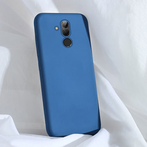 Funda Silicona Ultrafina Goma 360 Grados Carcasa C02 para Huawei Mate 20 Lite Azul