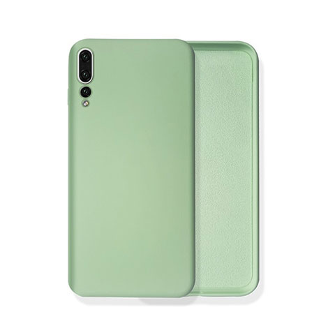 Funda Silicona Ultrafina Goma 360 Grados Carcasa C02 para Huawei P20 Pro Verde