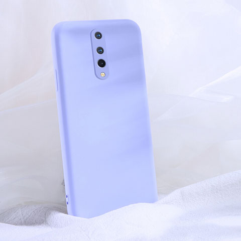 Funda Silicona Ultrafina Goma 360 Grados Carcasa C02 para OnePlus 8 Morado