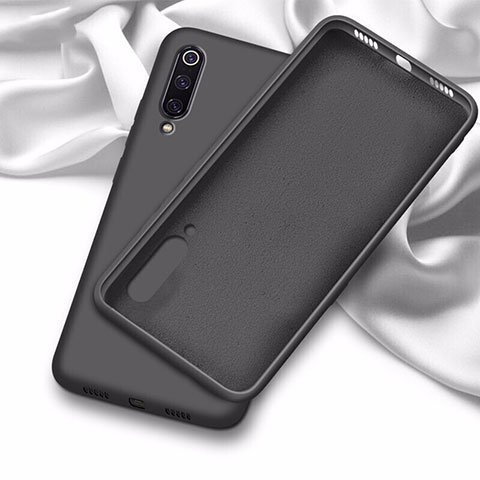 Funda Silicona Ultrafina Goma 360 Grados Carcasa C02 para Samsung Galaxy A70 Negro