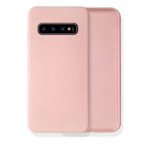 Funda Silicona Ultrafina Goma 360 Grados Carcasa C02 para Samsung Galaxy S10 5G Rosa