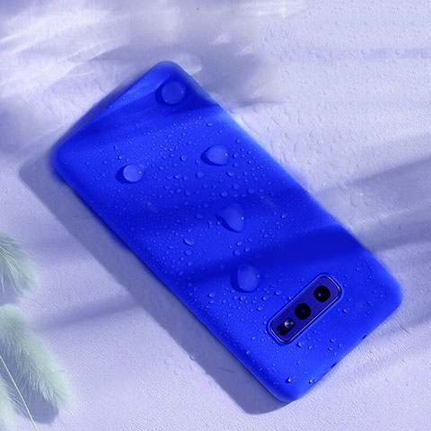 Funda Silicona Ultrafina Goma 360 Grados Carcasa C02 para Samsung Galaxy S10e Azul