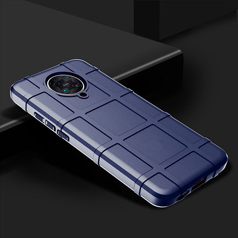 Funda Silicona Ultrafina Goma 360 Grados Carcasa C02 para Xiaomi Redmi K30 Pro 5G Azul