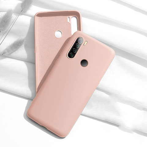 Funda Silicona Ultrafina Goma 360 Grados Carcasa C02 para Xiaomi Redmi Note 8 (2021) Rosa