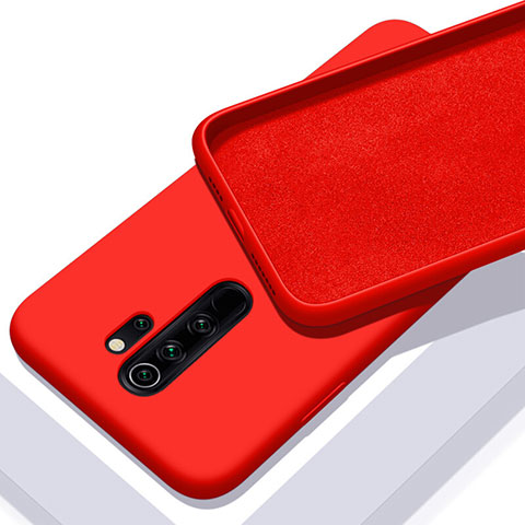 Funda Silicona Ultrafina Goma 360 Grados Carcasa C02 para Xiaomi Redmi Note 8 Pro Rojo