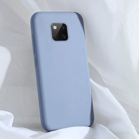 Funda Silicona Ultrafina Goma 360 Grados Carcasa C03 para Huawei Mate 20 Pro Gris