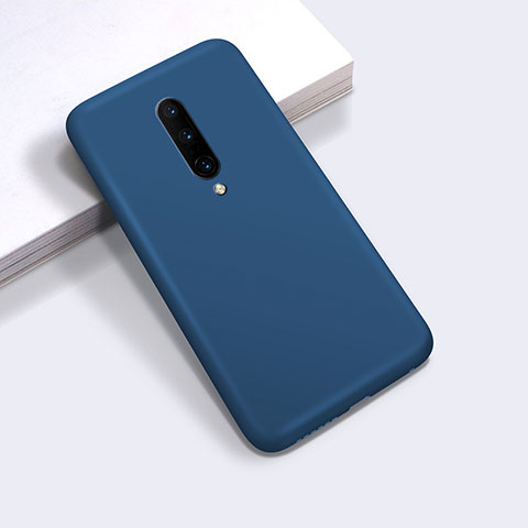 Funda Silicona Ultrafina Goma 360 Grados Carcasa C03 para OnePlus 8 Azul