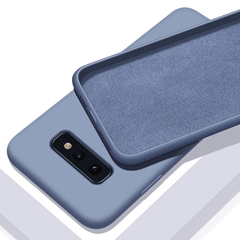 Funda Silicona Ultrafina Goma 360 Grados Carcasa C03 para Samsung Galaxy S10e Gris