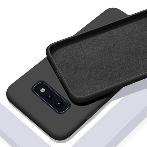 Funda Silicona Ultrafina Goma 360 Grados Carcasa C03 para Samsung Galaxy S10e Negro
