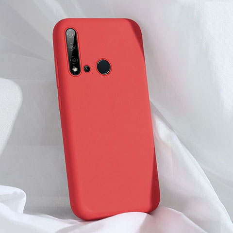 Funda Silicona Ultrafina Goma 360 Grados Carcasa C04 para Huawei Nova 5i Rojo