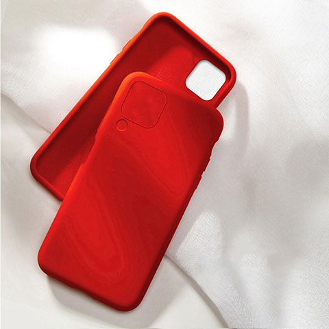 Funda Silicona Ultrafina Goma 360 Grados Carcasa C04 para Huawei Nova 7i Rojo