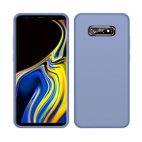 Funda Silicona Ultrafina Goma 360 Grados Carcasa C04 para Samsung Galaxy S10e Gris