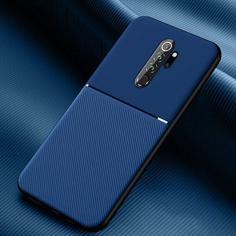 Funda Silicona Ultrafina Goma 360 Grados Carcasa C04 para Xiaomi Redmi Note 8 Pro Azul