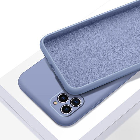 Funda Silicona Ultrafina Goma 360 Grados Carcasa C05 para Apple iPhone 11 Pro Morado