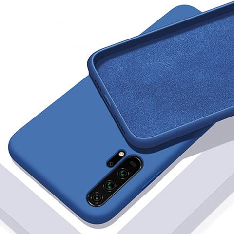 Funda Silicona Ultrafina Goma 360 Grados Carcasa C05 para Huawei Honor 20 Pro Azul