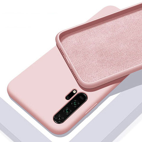 Funda Silicona Ultrafina Goma 360 Grados Carcasa C05 para Huawei Honor 20 Pro Rosa