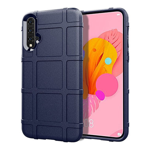 Funda Silicona Ultrafina Goma 360 Grados Carcasa C05 para Huawei Nova 5 Pro Azul