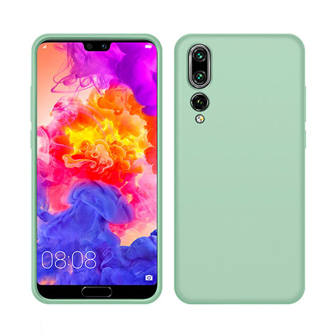 Funda Silicona Ultrafina Goma 360 Grados Carcasa C05 para Huawei P20 Pro Verde