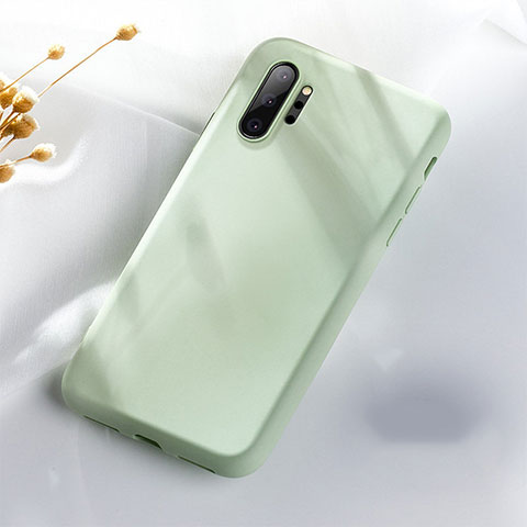 Funda Silicona Ultrafina Goma 360 Grados Carcasa C05 para Samsung Galaxy Note 10 Plus Verde