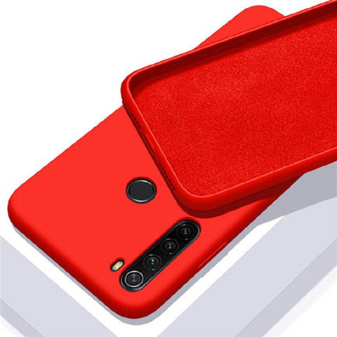 Funda Silicona Ultrafina Goma 360 Grados Carcasa C05 para Xiaomi Redmi Note 8 (2021) Rojo