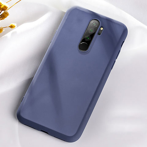 Funda Silicona Ultrafina Goma 360 Grados Carcasa C05 para Xiaomi Redmi Note 8 Pro Azul