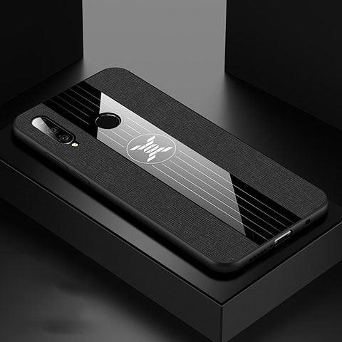 Funda Silicona Ultrafina Goma 360 Grados Carcasa C06 para Huawei P30 Lite New Edition Negro