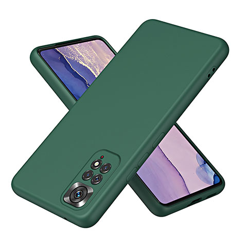 Funda Silicona Ultrafina Goma 360 Grados Carcasa H01P para Xiaomi Redmi Note 11 4G (2022) Verde