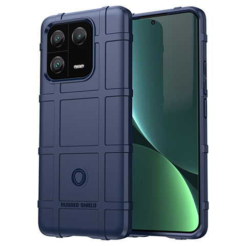 Funda Silicona Ultrafina Goma 360 Grados Carcasa J01S para Xiaomi Mi 13 Pro 5G Azul