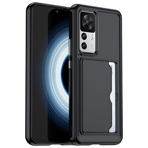 Funda Silicona Ultrafina Goma 360 Grados Carcasa J02S para Xiaomi Mi 12T 5G Negro