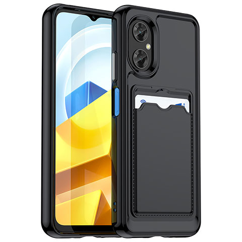 Funda Silicona Ultrafina Goma 360 Grados Carcasa J02S para Xiaomi Redmi Note 11R 5G Negro