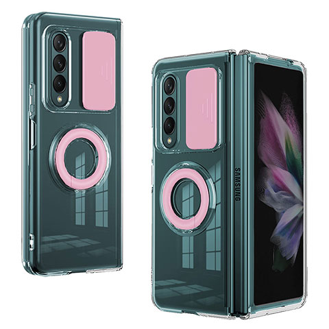 Funda Silicona Ultrafina Goma 360 Grados Carcasa MJ2 para Samsung Galaxy Z Fold4 5G Rosa