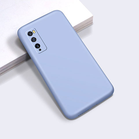 Funda Silicona Ultrafina Goma 360 Grados Carcasa para Huawei Enjoy 20 Pro 5G Azul Cielo