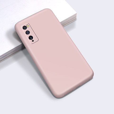 Funda Silicona Ultrafina Goma 360 Grados Carcasa para Huawei Enjoy 20 Pro 5G Rosa