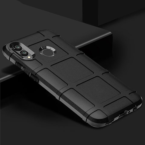 Funda Silicona Ultrafina Goma 360 Grados Carcasa para Huawei Honor V10 Lite Negro