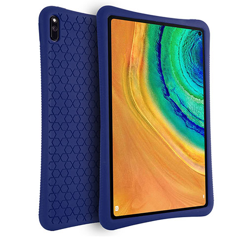 Funda Silicona Ultrafina Goma 360 Grados Carcasa para Huawei MatePad Pro Azul Real