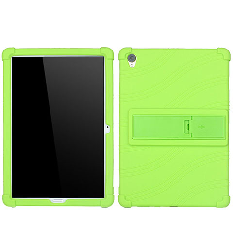 Funda Silicona Ultrafina Goma 360 Grados Carcasa para Huawei MediaPad M6 10.8 Verde