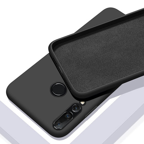 Funda Silicona Ultrafina Goma 360 Grados Carcasa para Huawei Nova 5i Negro