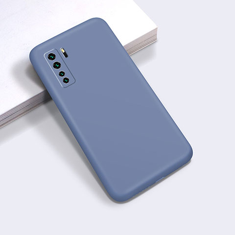 Funda Silicona Ultrafina Goma 360 Grados Carcasa para Huawei Nova 7 SE 5G Gris