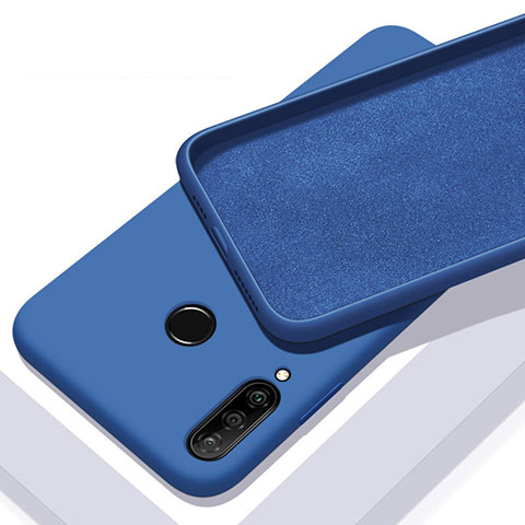 Funda Silicona Ultrafina Goma 360 Grados Carcasa para Huawei P Smart+ Plus (2019) Azul