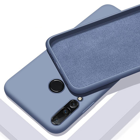 Funda Silicona Ultrafina Goma 360 Grados Carcasa para Huawei P20 Lite (2019) Azul Cielo